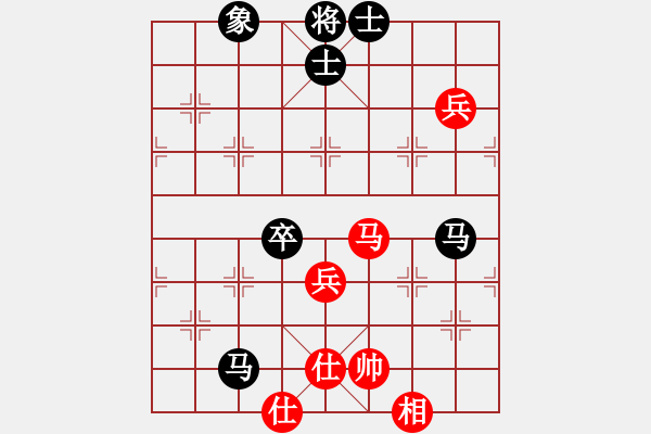 象棋棋譜圖片：步行者(7段)-負(fù)-蚊子庫(3段) - 步數(shù)：100 