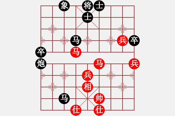 象棋棋譜圖片：步行者(7段)-負(fù)-蚊子庫(3段) - 步數(shù)：80 