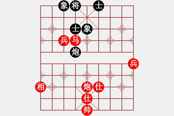 象棋棋譜圖片：棋局-1bk2 cp3 - 步數(shù)：70 