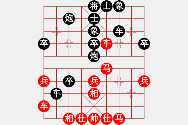 象棋棋譜圖片：鴨子嘴(3段)-負(fù)-黛絲莉(2段) - 步數(shù)：40 