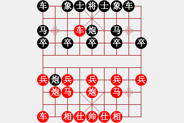 象棋棋譜圖片：順跑橫車破直車他先上馬棄馬局4 - 步數(shù)：0 