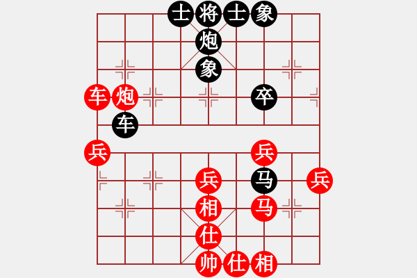 象棋棋譜圖片：2022.3.25.4JJ評測先勝飛相局對進3卒紅兵底炮 - 步數(shù)：60 