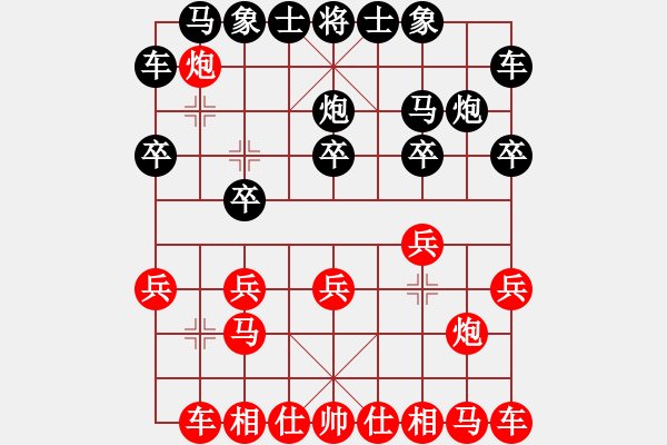 象棋棋譜圖片：[10級(jí)]象棋選手好懶得起 先負(fù) [14級(jí)]浩軒爺 - 步數(shù)：10 