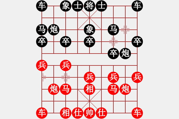 象棋棋譜圖片：涂仁軍 先負 許文章 - 步數(shù)：10 