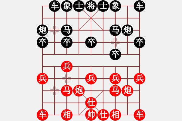 象棋棋譜圖片：安順大俠(地煞)-負(fù)-伏虎英雄(電神) - 步數(shù)：10 