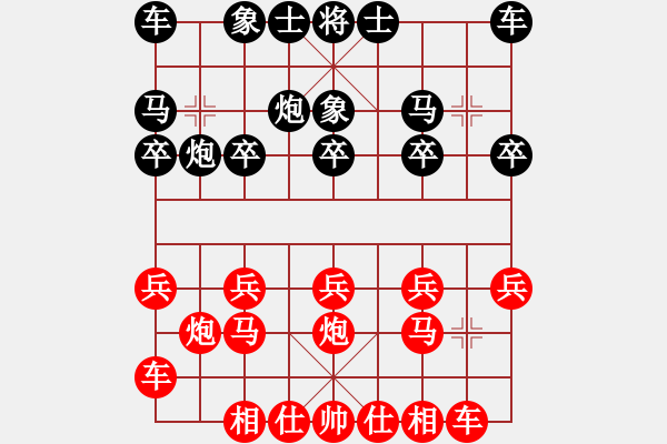 象棋棋譜圖片：笑里吾藏道(1段)-勝-趙龍(3段) - 步數(shù)：10 