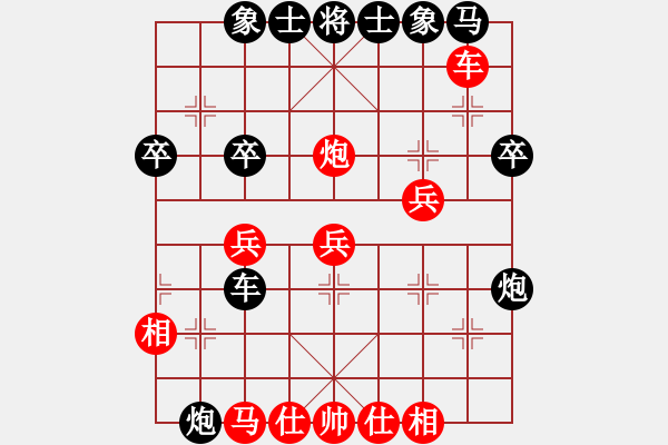 象棋棋譜圖片：fretju(5段)-負(fù)-fdxtx(7段) - 步數(shù)：40 