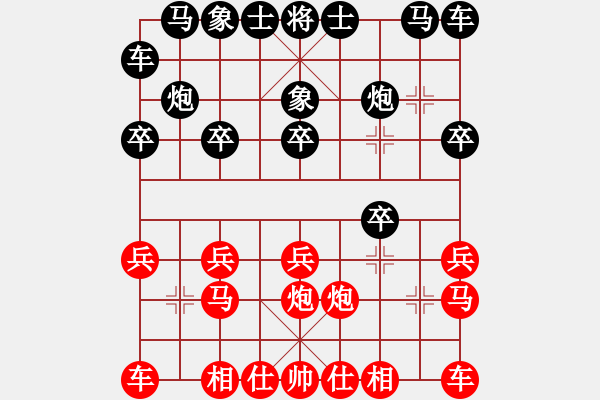 象棋棋譜圖片：高五秒殺班主任vs 福如東海紅勝 - 步數(shù)：10 