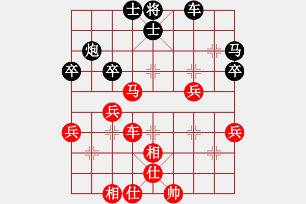 象棋棋譜圖片：公安人(3段)-和-大兵小小兵(7段) - 步數：60 