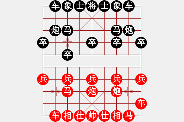 象棋棋譜圖片：萬州蔡勇先負巫溪馮軍 - 步數(shù)：10 