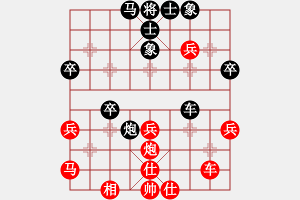 象棋棋譜圖片：風(fēng)云一劍(2段)-負(fù)-李展鵬(5段) - 步數(shù)：40 