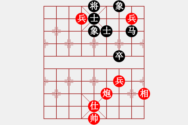 象棋棋谱图片：蒋全胜     先和 聂铁文     - 步数：158 