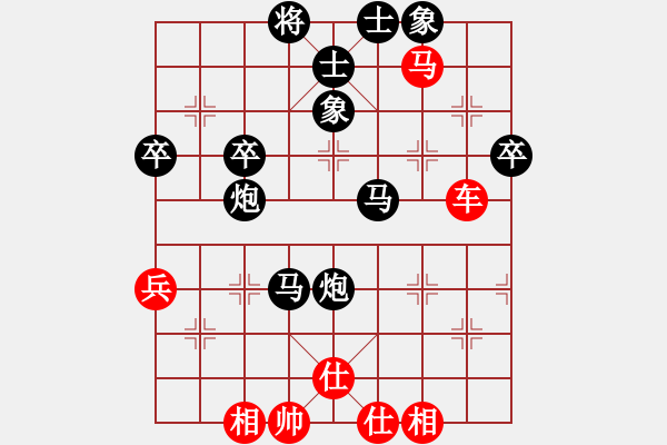 象棋棋譜圖片：初學(xué)者之一(5段)-勝-長(zhǎng)春狂刀(3段) - 步數(shù)：60 