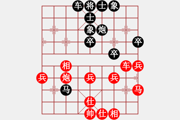 象棋棋譜圖片：capcapcap(9段)-負(fù)-英雄天下(天帝) - 步數(shù)：40 