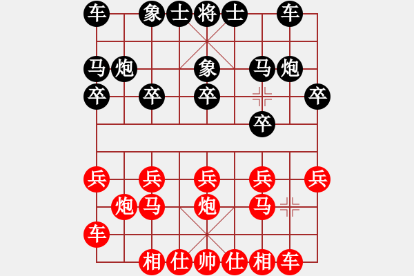 象棋棋譜圖片：bbboy002[紅] -VS- 誘惑之舞2004[黑] - 步數(shù)：10 