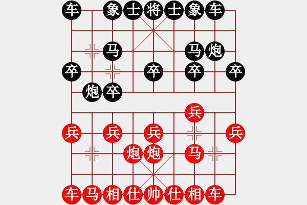 象棋棋譜圖片：月光 先負(fù) 玄機(jī)逸士 - 步數(shù)：10 