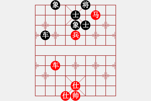 象棋棋譜圖片：30--5---車(chē)馬兵雙仕例勝車(chē)馬士象全 - 步數(shù)：10 