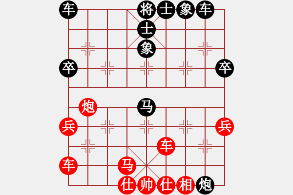 象棋棋譜圖片：2006年第三屆梁山賽第九輪：騰訊梁山云(5r)-負-品棋弈戰(zhàn)(9級) - 步數(shù)：40 