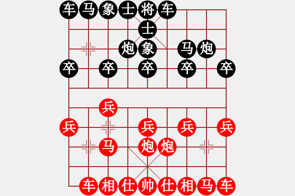 象棋棋譜圖片：老雷講棋（46）從開(kāi)局壓著對(duì)方打，一直殘局！老雷三子歸邊殺法，對(duì)手只有一死！ - 步數(shù)：10 