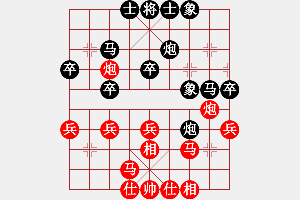 象棋棋譜圖片：六月賽事 - 步數(shù)：30 