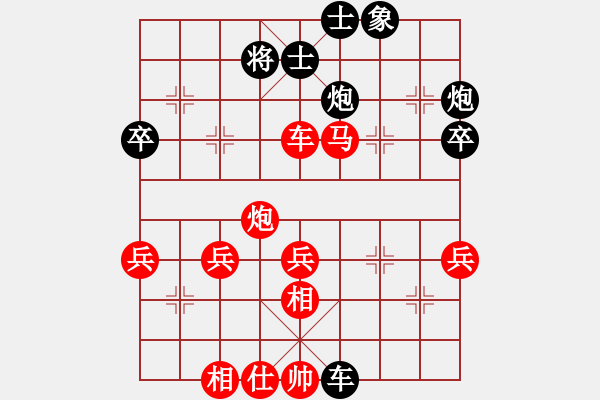 象棋棋譜圖片：宣城胖盼(先勝)陳雨婷中炮過河車對左三步虎Ｂ２４第1.PGN - 步數(shù)：60 