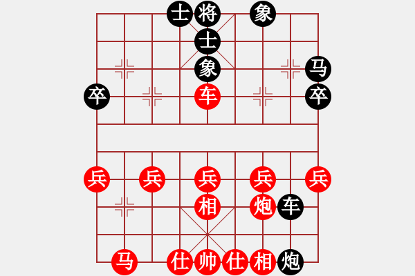 象棋棋譜圖片：2006年迪瀾杯弈天聯(lián)賽第三輪：無(wú)錫金風(fēng)棋(4r)-勝-黑一刀(9段) - 步數(shù)：40 