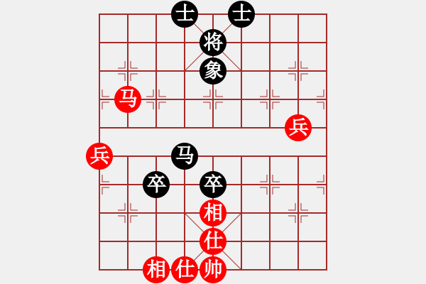 象棋棋譜圖片：hhqaa(6星)-和-qmnjsy(9星) - 步數(shù)：100 