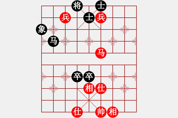 象棋棋譜圖片：hhqaa(6星)-和-qmnjsy(9星) - 步數(shù)：200 