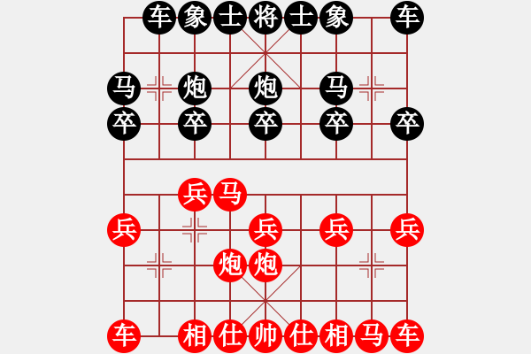 象棋棋譜圖片：棋友-魚aiq鳥[575644877] -VS- 愛你一萬(wàn)年[408642934] - 步數(shù)：10 