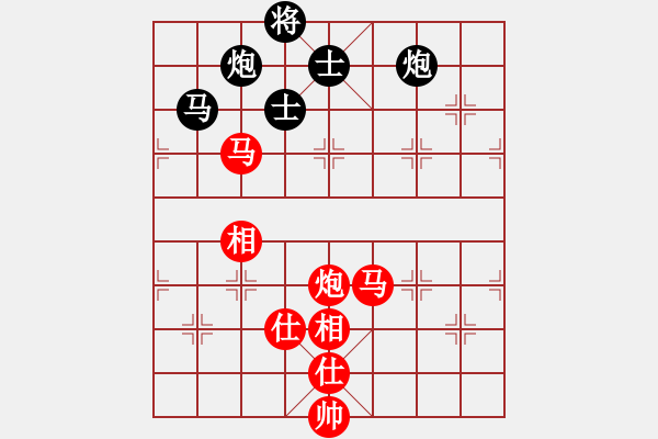 象棋棋谱图片：2021第14届会运会象棋决赛5蒋川先和宿少峰 - 步数：100 