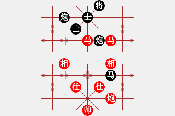 象棋棋谱图片：2021第14届会运会象棋决赛5蒋川先和宿少峰 - 步数：170 