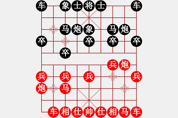 象棋棋譜圖片：鹿小兵 先勝 喬中平 - 步數(shù)：10 