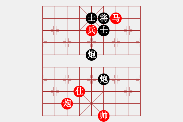 象棋棋譜圖片：第99局 馬炮兵士勝雙炮雙士（一） 電腦 - 步數：20 