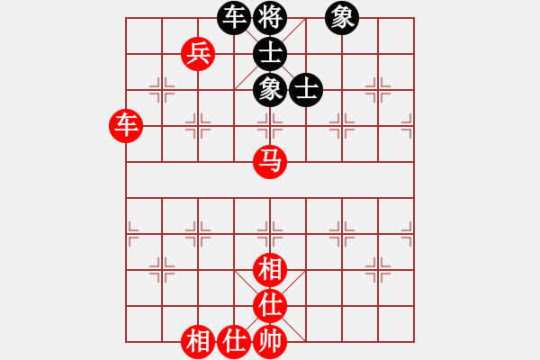 象棋棋譜圖片：車馬兵勝車士像全 - 步數(shù)：0 