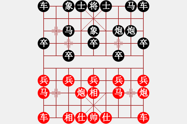 象棋棋譜圖片：2017鳳崗1季度象棋公開(kāi)賽黎德志先勝黃文俊8 - 步數(shù)：10 