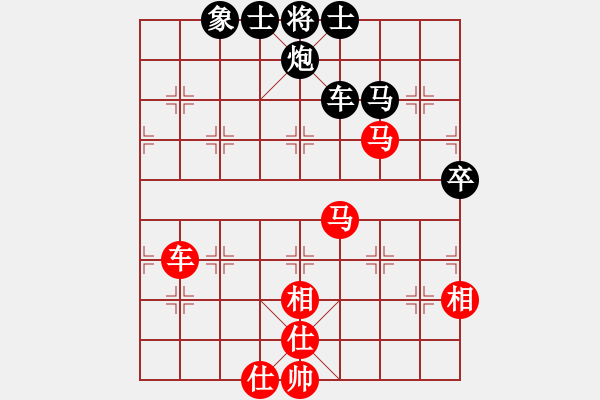 象棋棋谱图片：刘永幸 先和 许文章 - 步数：80 