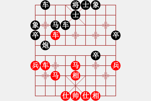 象棋棋譜圖片：Phao Dau Hoanh Xe .Hau V3.5 .Tien X1-4 Hau P2.4 - 步數(shù)：44 