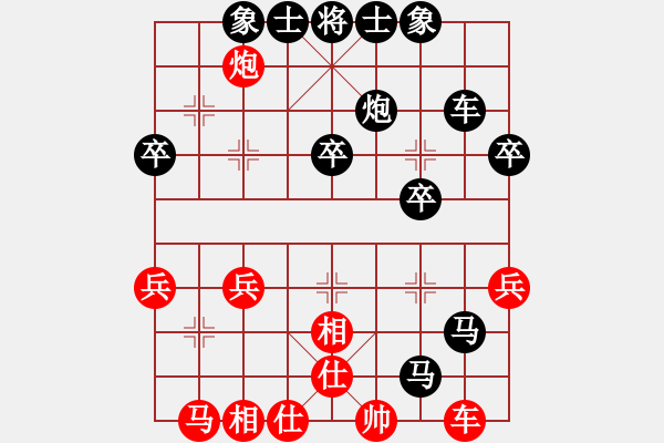 象棋棋譜圖片：2022.10.14.7JJ后勝飛相局拐角馬對(duì)左中炮 - 步數(shù)：48 