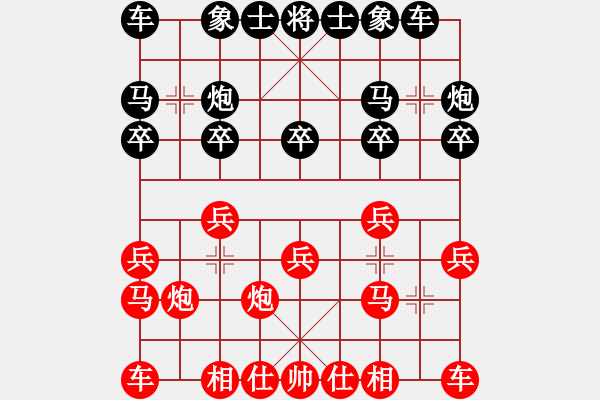 象棋棋谱图片：祝你得癌症(8段)-和-中国进步(8段) - 步数：10 