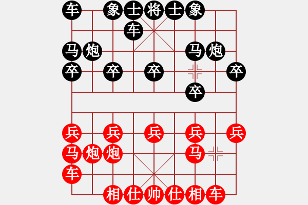 象棋棋譜圖片：倚天高手VS新境界1(2015 10 1) - 步數(shù)：10 