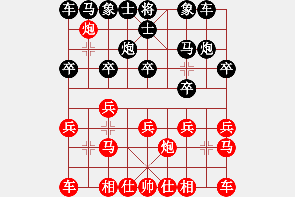 象棋棋譜圖片：tianjian(7段)-和-福瑞迪(7段) - 步數(shù)：10 