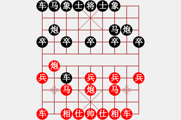 象棋棋譜圖片：淡雅飄香 評(píng)測(cè)81中 - 步數(shù)：10 