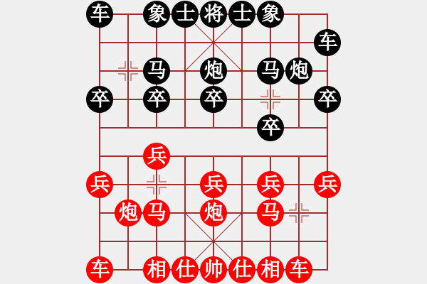 象棋棋譜圖片：銀河釣叟[573866019] 勝 芳棋(純?nèi)讼缕?[893812128] - 步數(shù)：10 