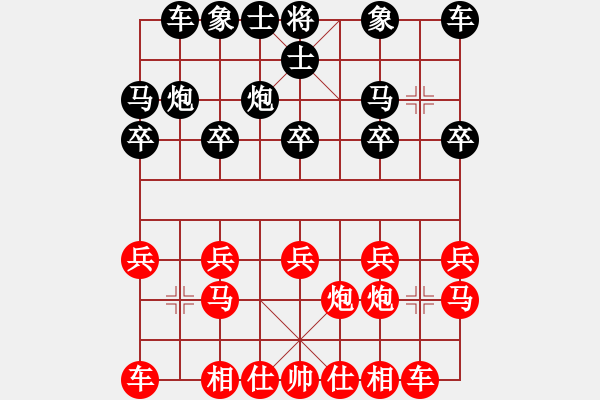 象棋棋譜圖片：2014.10.24.8聯(lián)眾對局8 - 步數(shù)：10 