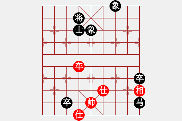 象棋棋譜圖片：五七炮互進(jìn)三兵對屏風(fēng)馬邊卒右馬外盤河 紅左橫車對黑飛右象開局庫(日帥)-勝-宇宙無上(天帝) - 步數(shù)：120 