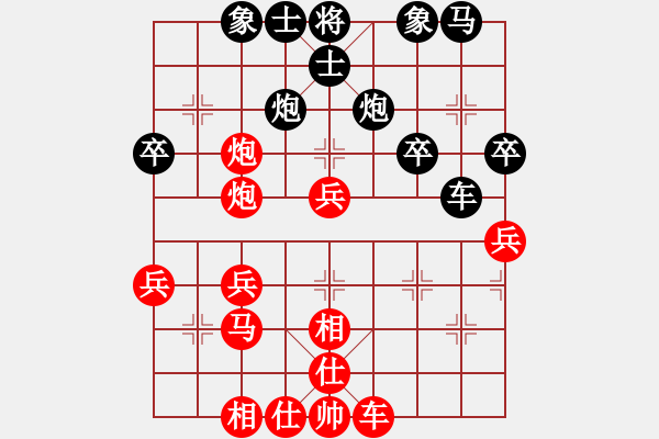 象棋棋譜圖片：煙臺(tái) 門志灝 勝 青島 董云坡 E10 仙人指路對(duì)卒底炮 - 步數(shù)：39 