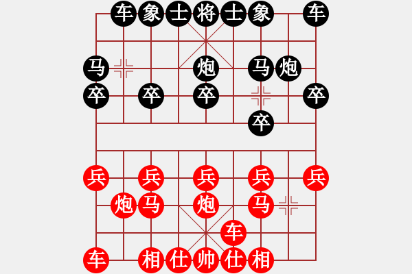 象棋棋譜圖片：太守棋狂［業(yè)5-1］先勝我想開個(gè)…［業(yè)4-1］ - 步數(shù)：10 