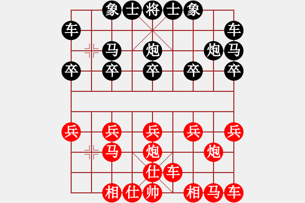 象棋棋譜圖片：森雨蒼生[377955991] -VS- 橫才俊儒[292832991] - 步數(shù)：10 