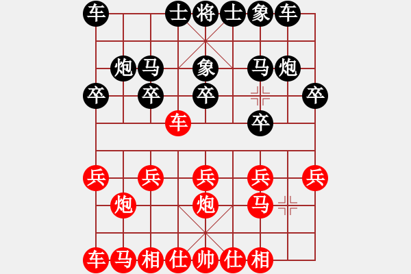 象棋棋譜圖片：老頭子[958477281](業(yè)余三級) 負(fù) -假象[-](業(yè)余三級) - 步數(shù)：10 