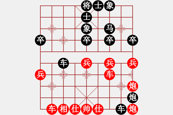 象棋棋譜圖片：分紅比例符合技術(shù)開 負(fù) 百煉成金 - 步數(shù)：40 